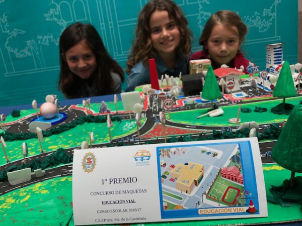 NTRA. SRA. DE LA CANDELARIA PRIMER PREMIO EN MAQUETAS DE EDUCACIÓN VIAL