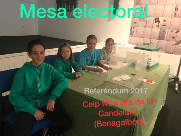 Celebramos el Día de la Constitución. Referéndum